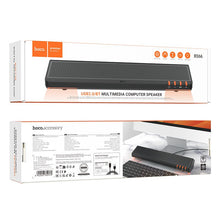 Заредете изображение във визуализатора на галерията – Speaker bluetooth 2 x 3W Hoco 2in1 BS66 black
