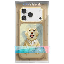 Заредете изображение във визуализатора на галерията – NIMMY case GENTLE PETS SERIES DOG compatible with MagSafe for IPHONE 18 Pro/17 Pro brown
