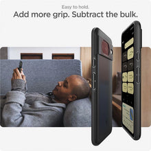 Заредете изображение във визуализатора на галерията – Spigen Thin Fit case for Google Pixel 8 - black
