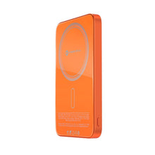 Заредете изображение във визуализатора на галерията – Powerbank compatible with MagSafe Forcell F-Energy SuperSlim F5K8 QC4.0 PD3.0 15W 5000 mAh orange

