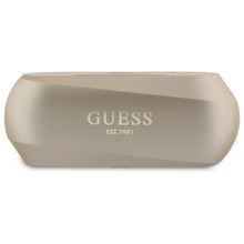 Заредете изображение във визуализатора на галерията – GUESS wireless earphones bluetooth TWS GUTWSC2MCDSD (Elongated Metallic Classic Printed Logo) gold
