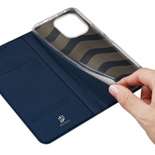 Заредете изображение във визуализатора на галерията – DUX DUCIS wallet case SKIN PRO for REDMI NOTE 14 4G (163,25mm) blue
