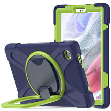 Заредете изображение във визуализатора на галерията – Tech-Protect X-Armor case for Samsung Galaxy Tab A7 Lite 8.7" T220 / T225 - navy blue-green
