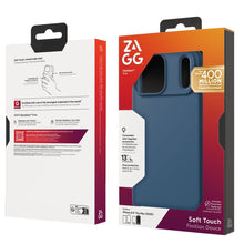 Заредете изображение във визуализатора на галерията – ZAGG case MANHATTAN SNAP compatible with MagSafe for IPHONE 17 Pro Max ocean abyss
