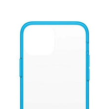 Заредете изображение във визуализатора на галерията – PanzerGlass ClearCase antibacterial Military Grade certified case for iPhone 13 mini - transparent blue
