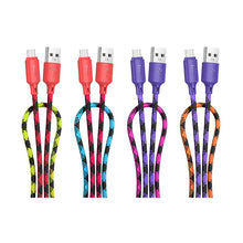 Заредете изображение във визуализатора на галерията – Cable USB A to Micro USB Hoco 2,4A 1 m X116 gradient purple
