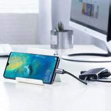 Заредете изображение във визуализатора на галерията – Ugreen CM179 9in1 USB-C - 3x USB-A 3.0 / HDMI / VGA / RJ45 / TF / SD card reader / USB-C adapter - gray
