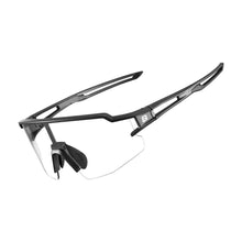 Заредете изображение във визуализатора на галерията – Rockbros 10175 photochromic UV400 cycling glasses - black
