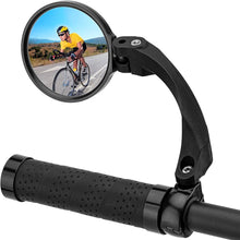 Заредете изображение във визуализатора на галерията – Rockbros 26210001003 rear-view left bicycle mirror - black
