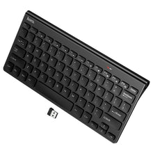 Заредете изображение във визуализатора на галерията – Wireless keyboard 2.4G QWERT Hoco GM70 black
