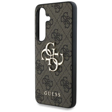 Заредете изображение във визуализатора на галерията – GUESS case for SAMSUNG S25 Plus GUHCS25M4GMGBR (Big 4G Logo Classic) brown
