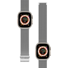 Заредете изображение във визуализатора на галерията – Amazing Thing Band Titan Metal Band TM49SV for Apple Watch 49/45 silver
