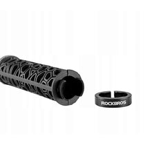 Заредете изображение във визуализатора на галерията – Rockbros 2017-14ABK bicycle grips - black
