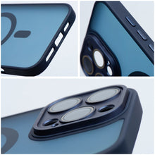 Заредете изображение във визуализатора на галерията – VARIETE MAG COVER Case compatible with MagSafe for IPHONE 16 PRO MAX navy blue
