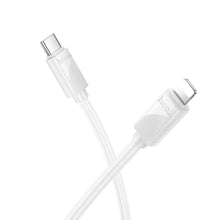 Заредете изображение във визуализатора на галерията – HOCO cable Type C to Lightning PD 27W X114 1 m white

