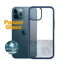 Заредете изображение във визуализатора на галерията – PanzerGlass ClearCase case for iPhone 12 Pro Max - transparent and blue
