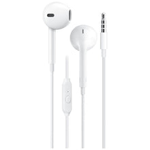 Заредете изображение във визуализатора на галерията – BLUE STAR wire earphones Jack 3,5 mm with microphone PA-E65 1,2 m white
