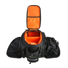 Заредете изображение във визуализатора на галерията – Rockbros A6-6 bicycle bag for trunk, 35 l, with fold-out pockets - black

