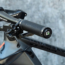 Заредете изображение във визуализатора на галерията – Rockbros 40210003001 microfiber bicycle handlebar grips - black
