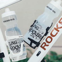 Заредете изображение във визуализатора на галерията – Rockbros 31210012001 bicycle water bottle holder - black
