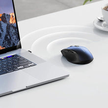 Заредете изображение във визуализатора на галерията – Ugreen MU006 optical wireless USB mouse 2.4GHz 4000 DPI - blue
