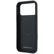Заредете изображение във визуализатора на галерията – BMW case for IPHONE 18 Pro Max/17 Pro Max compatible with MagSafe (Carbon Metal Logo) burgundy 
