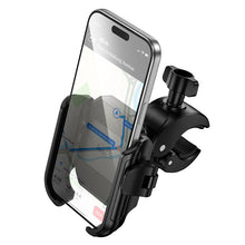 Заредете изображение във визуализатора на галерията – Motorcycle/bicycle holder ( 4,5“ – 7” ) Hoco H104 black
