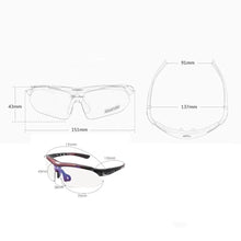 Заредете изображение във визуализатора на галерията – Rockbros 10003 polarized cycling glasses - black
