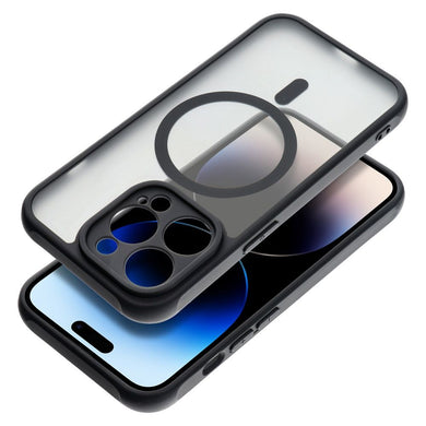 FULL MATTE MAG COVER case compatible with MagSafe for XIAOMI REDMI 15C black