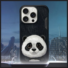 Заредете изображение във визуализатора на галерията – NIMMY case BIG EYED PET 2.0 Panda for IPHONE 16 Pro Max black
