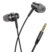 Заредете изображение във визуализатора на галерията – Borofone Earphones BM87 Element with microphone black
