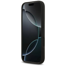 Заредете изображение във визуализатора на галерията – GUESS case for IPHONE 17 GUHCP17SSC4GSMK (Silicone W/ Big 4G Script) black
