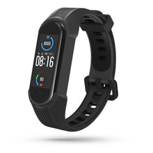 Заредете изображение във визуализатора на галерията – Tech-Protect Armor strap for Xiaomi Mi Smart Band 5 / 6 / 6 NFC - black
