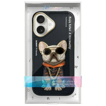 Заредете изображение във визуализатора на галерията – NIMMY case GLASSES COOL DOG for IPHONE 16 black
