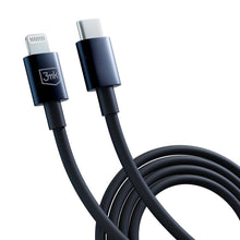 Заредете изображение във визуализатора на галерията – 3mk Hyper Cable USB-C / Lightning 20W 1.2m - black
