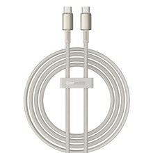 Заредете изображение във визуализатора на галерията – Baseus Tungsten Gold USB-C / USB-C 100W 2m cable - gold
