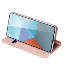 Заредете изображение във визуализатора на галерията – Dux Ducis Skin Pro case with flap and card slot for Xiaomi Redmi Note 13 Pro 5G - pink
