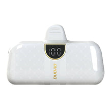 Заредете изображение във визуализатора на галерията – Mini bag-shaped Dudao K20SC power bank USB-C 5000mAh - white
