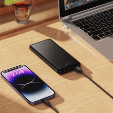 Заредете изображение във визуализатора на галерията – Powerbank 10000 mAh 2A 10W Hoco J153 black
