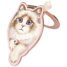Заредете изображение във визуализатора на галерията – NIMMY magnetic hanger DENIM FASHION RAGDOLL CAT pink
