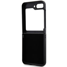 Заредете изображение във визуализатора на галерията – Karl Lagerfeld Saffiano Karl&amp;Choupette Pin case for Samsung Galaxy Z Flip 5 - black
