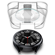 Заредете изображение във визуализатора на галерията – Spigen Glas.tR EZ Fit tempered glass for Samsung Galaxy Watch 6 Classic (43 mm) - 2 pcs.
