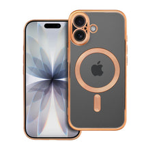 Заредете изображение във визуализатора на галерията – Гръб Electro Mag Cover за iPhone 17 с MagSafe - златист
