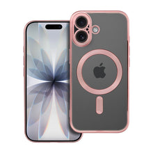 Заредете изображение във визуализатора на галерията – Гръб Electro Mag Cover за iPhone 17 с MagSafe - розово злато
