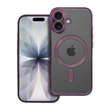 Заредете изображение във визуализатора на галерията – Гръб Electro Mag Cover за iPhone 17 с MagSafe - лилав
