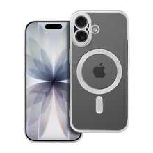 Заредете изображение във визуализатора на галерията – Гръб Electro Mag Cover за iPhone 17 с MagSafe - сребрист
