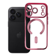 Заредете изображение във визуализатора на галерията – Гръб Electro Mag Cover за iPhone 18 Pro Max / 17 Pro Max с MagSafe - бордо
