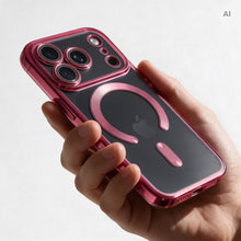 Заредете изображение във визуализатора на галерията – Гръб Electro Mag Cover за iPhone 18 Pro Max / 17 Pro Max с MagSafe - бордо – снимка 3
