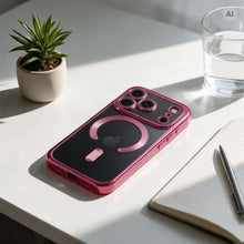 Заредете изображение във визуализатора на галерията – Гръб Electro Mag Cover за iPhone 18 Pro Max / 17 Pro Max с MagSafe - бордо – снимка 4
