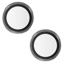 Заредете изображение във визуализатора на галерията – PanzerGlass Hoops Camera Protection for iPhone 15/15 Plus - with Black Frame
